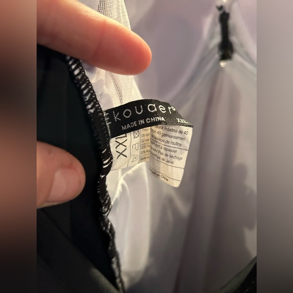 Hot topic xxl skull bathing suit swimwear goth punk one piece - Picture 7 of 8